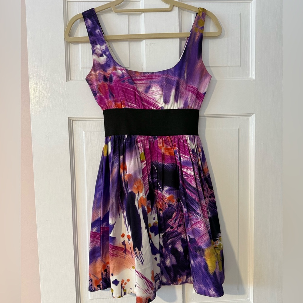Necessary Objects Black and White Dress